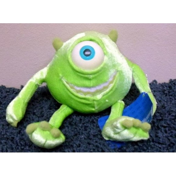 Retired Vintage Disney Theme Park Exclusive Monsters Inc. 7" Plush Mike Wazowski Doll