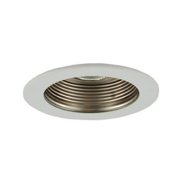 Aperture Low Voltage Trim with adjustable Step Baffle 3 in. White