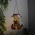thumbnail image 3 of Eyfqtcs Comedero Solar Para Pájaros, Colgante De Metal Ligero, Resistente Al Agua, Decoración De Jardín Al Aire Libre, 3 of 9