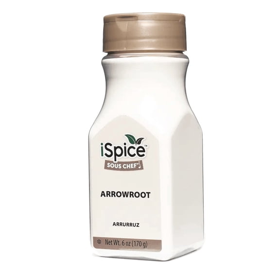 iSpice | Arrowroot Powder | 6 oz | Gourmet Spice | Kosher | Baking Essential |Shelf-Stable