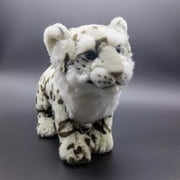 BJBSJSZ Snow Leopard Stuffed Animal, Eco Friendly Gifts for Kids, Plush Toy, Perfect for Hugging & Cuddling Ideal Birthday or Christmas Present