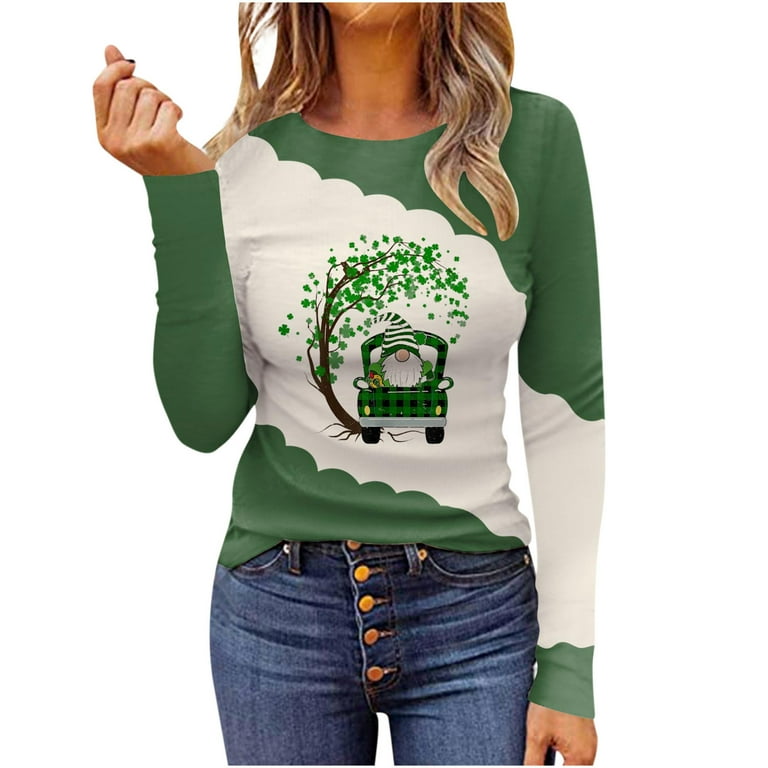 womens st patricks day shirts walmart