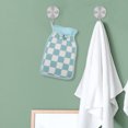 thumbnail image 5 of Unique Bargains Gloves Bath Towel for bathroom 5.51"x9.45" 1 Pc Blue, 5 of 6