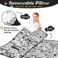 thumbnail image 3 of Halloween Doodle Halloween Elements Toddler Nap Mats for Kids Preschool,51"x22" Sleeping Mat Bag or Kids,Toddler Sleeping Bag,Toddler Nap Mat or Daycare, 3 of 6