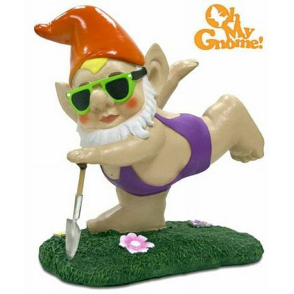Oh My Gnome! Gnomercy Garden Statue