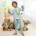 thumbnail image 6 of Onlypjs Easter Family Matching Pajamas Set Bunny-Eared Dinosaur Print – Soft Long Sleeve Sleepwear for Men and Women, Cozy Loungewear, 6 of 7