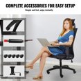 thumbnail image 6 of HCY Office Chair Base Replacement 28" Swivel Chair Base 2500 lbs 4" Stroke, 6 of 6