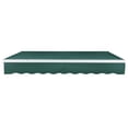thumbnail image 6 of Awntech 18' x 10' Maui Manual Manual Patio Retractable Awning Acrylic Fabric, Forest, 6 of 7