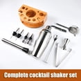 thumbnail image 2 of Bartender Kit For Home Bar, Premium Cocktail Shaker Set With Mixing Drinks, Leak-Proof Anti-Rust Stainless Steel Tools, Dishwasher Safe And Complete Cocktail Kit, Gift For Men And Cocktail Lovers, 2 of 5