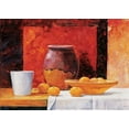 thumbnail image 2 of Nauts, Frans 18x14 Gold Ornate Wood Framed with Double Matting Museum Art Print Titled - Stillife in red I, 2 of 4