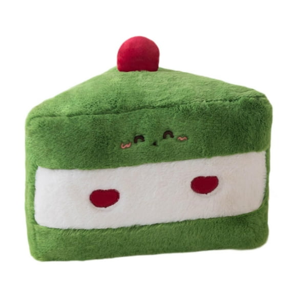 Almohada decorativa Con forma de pastel perfecl Verde