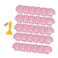 thumbnail image 1 of 30 Piezas Antideslizantes, con Fuerte Antideslizante Calcomanías Adhesivas Impermeables, Empuñadura de Piso, Alfombrilla de , , rosado shamjiam Pegatinas de bañera, 1 of 8