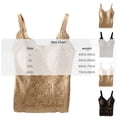 thumbnail image 2 of breaise Women's Lace Cami Crop Top Trendy Sleeveless Camisole Bralette Shirt Slim Fit V Neck Going Out Tank Tops, 2 of 5