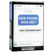 New Phone, Who Dis? Expansion Pack Party Game, Designed to be added to the Core Game by What Do You Meme?