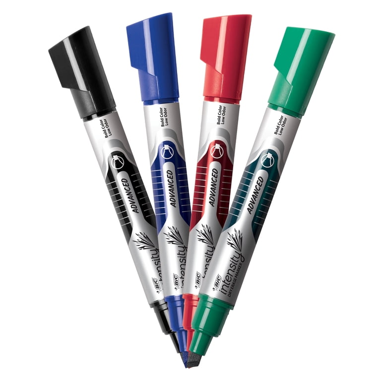 Dry Erase Markers with Chisel Tip, 4 Count photo 2