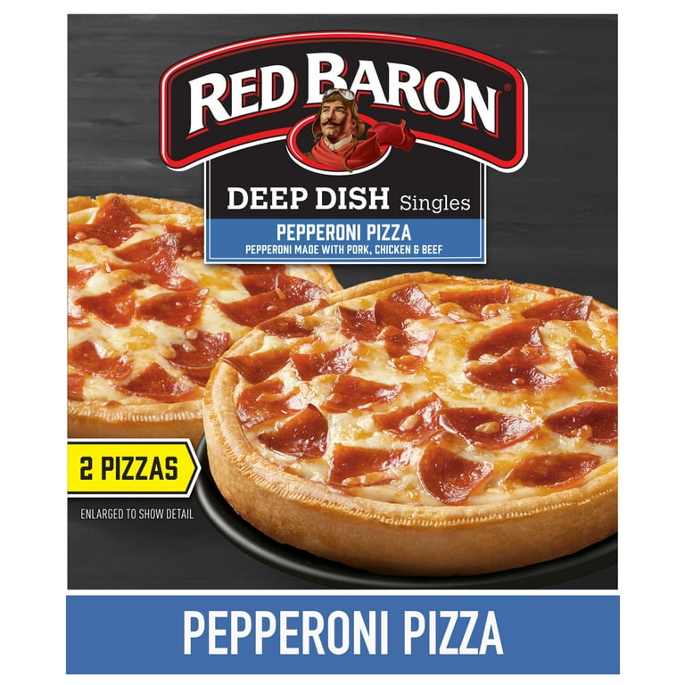 Red baron on sale deep dish pizza