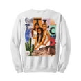Tlc Sweatshirt Back Side, Unisex Sweatshirt Back Side Feel The