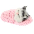 thumbnail image 3 of Cute Star Sleeping Cat in Slipper Doll Toy Mini gatito en zapato con decoración de sonidos de maullidos Juguete de mano para regalo para niños y niñas (Rosa), 3 of 6