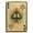 540 Tumbled Brass Ace of Skulls Design, variant on Zippo 48723 Color Image Queen Design Navy Matte Windproof Lighter