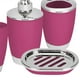 thumbnail image 2 of Juego de Accesorios para Baño Aquila 4 Piezas Rojo AB5473, 2 of 2