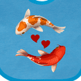 thumbnail image 4 of Inktastic Koi Carp Fish Japanese Boys or Girls Baby Bib, 4 of 4