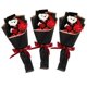 thumbnail image 4 of Soap Flowers Mini Bouquet Graduation Flower Bear Assorted Color 36X16X8CM Gift 3Pcs, 4 of 4