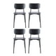 thumbnail image 1 of Set de 4 Sillas de Comedor de Madera color Negro, 1 of 6