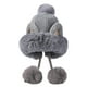 thumbnail image 1 of Gorros de invierno, bonito gorro de punto, gorro de piel rusa de crochet, gorro holgado con pompón, gorro de nieve cálido y difuso, gorro de trampero para mujer, 1 of 6
