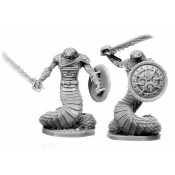 Nagendra Swordsmen Miniature 25mm Heroic Scale Figure Dark Heaven Bones Reaper Miniatures