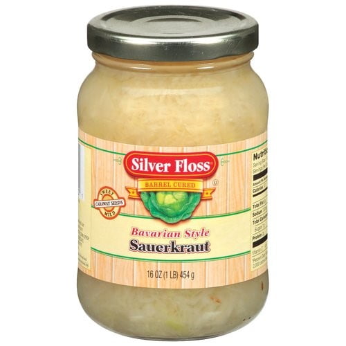 Silver Floss Bavarian Style Sauerkraut, 16 Oz