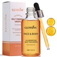 thumbnail image 1 of Gotas autobronceadoras Glossiva Sunless Tan 30 ml para rostro y cuerpo, 1 of 7