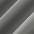 thumbnail image 4 of Sun Zero Cyrus 1-Piece  Thermal 100% Blackout  Back Tab/Rod Pocket Curtain Panel, Gray, 40”W x 84"L, 4 of 8