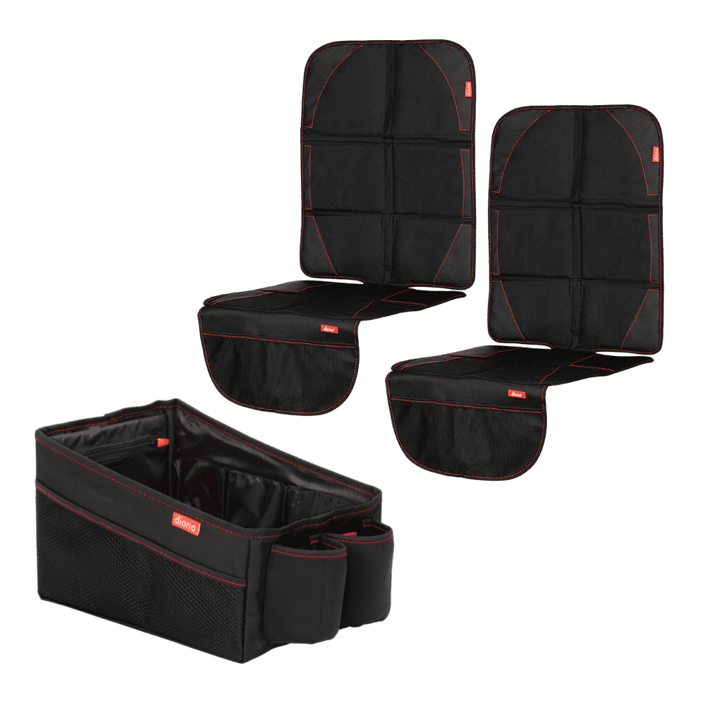 Diono Ultra Mat 2Pack + Travel Pal Back Seat Organizer, Protection