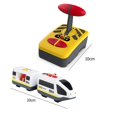 thumbnail image 2 of Electric Train Toy kids Remote Control Powerful Engine Train Cars Toys Gifts, 2 of 5