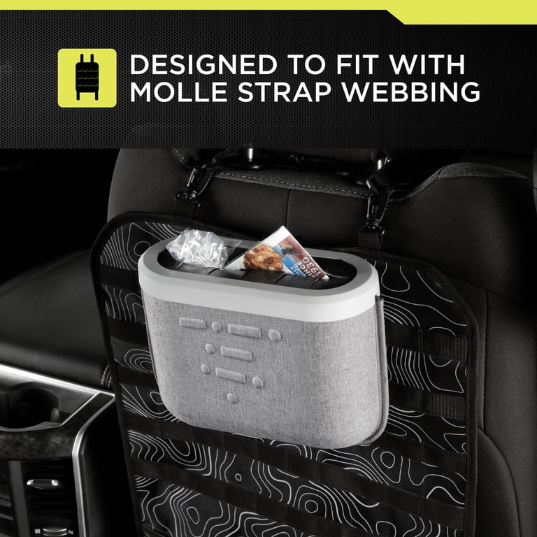 Universal Vehicle Trash Can with Headrest Attachment photo 3
