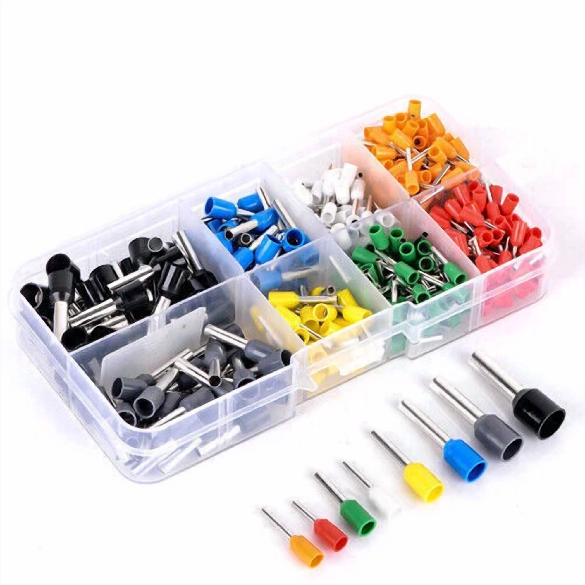 BUTTERFLY- 400Pcs Wire Crimp Connector Cable Cord Pin End Bootlace Ferrule Terminal Kits Ao