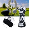 thumbnail image 1 of Housses de Protection Imperméables pour golf PU - Modèle 3 5 UT Bois Driver Kopfbedeckung Set & Interchangeable No. Tag, 1 of 10