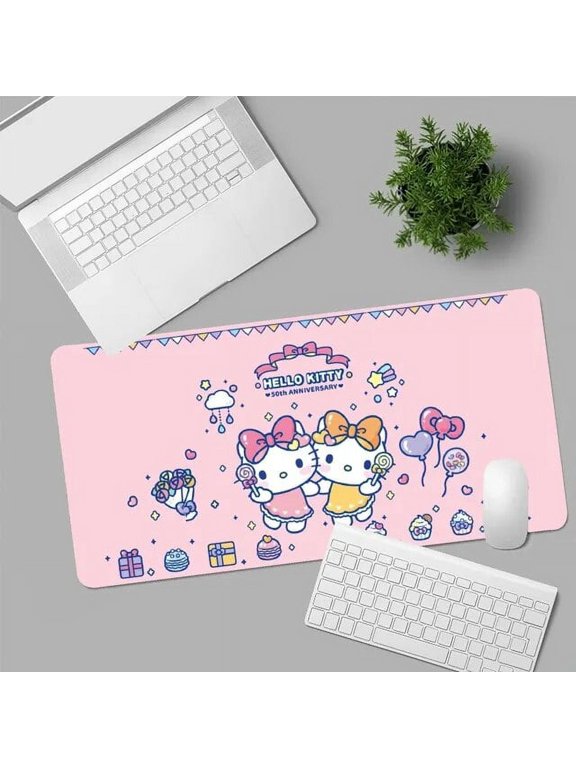 cartoon hello cute k-kittys cat Mousepad Computer Laptop Gamer Pad PC Gaming Accessories Desk Mats