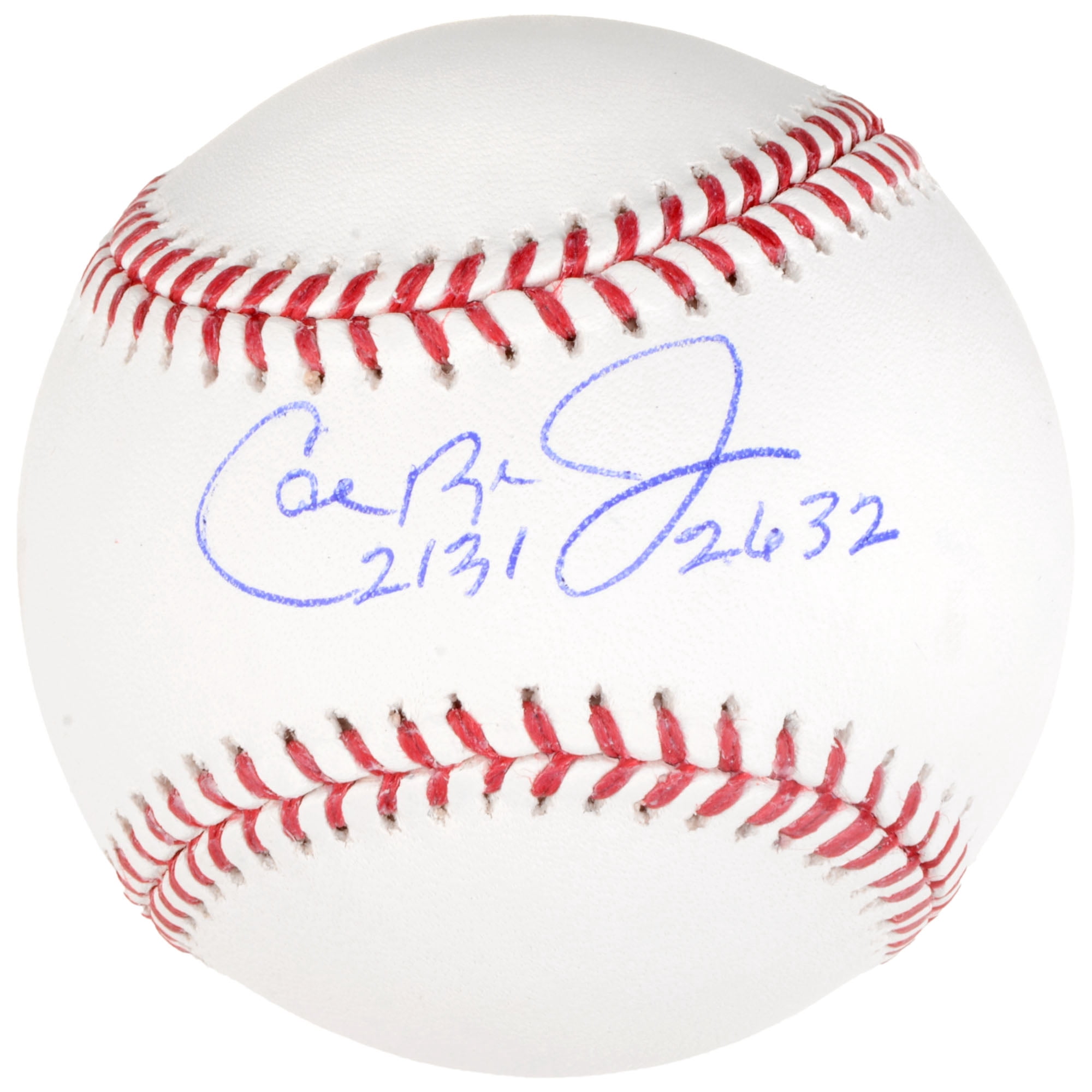 Cal Ripken Jr Baltimore Orioles Fanatics Authentic Autographed Baseball  with 2131 and 2632 Inscriptions - No Size - Walmart.com