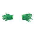 thumbnail image 1 of Aocisk Feather Shawl Performance Dance Elegant Gothic Style Party Role Playing Accessory Wrap Green One Size, 1 of 3