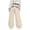 Beige, variant on New York Graphic Baggy Sweatpants Teen Trendy Wide Leg Y2k Bow Sweatpants Elastic Waist Drawstring Comfort Sweat Pants for Women