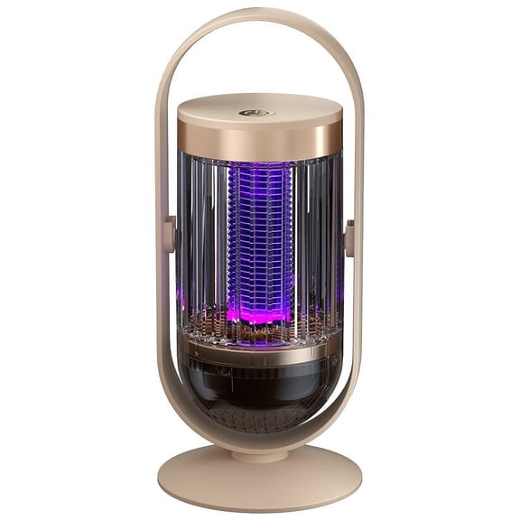 Direct Plug Electric Bug Zapper Outdoor - Waterproof LED Mosquito Killer for Home & Garden Beige