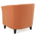 thumbnail image 4 of Naria Fabric Club Chair, Orange, 4 of 6