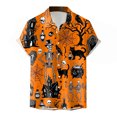 thumbnail image 6 of WOLIAUO Halloween Shirts Halloween Costumes Vintage Horror Shirt for Men Skeleton Graphic Tees for Adult 2026 Holiday Fall Spooky Season XL Orange, 6 of 8