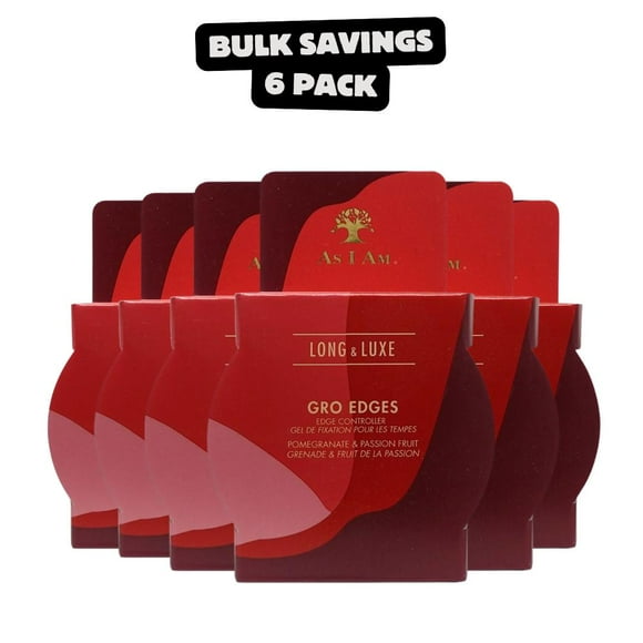 6 Pack - AS I AM Longs et Luxe GroEdges (4oz)