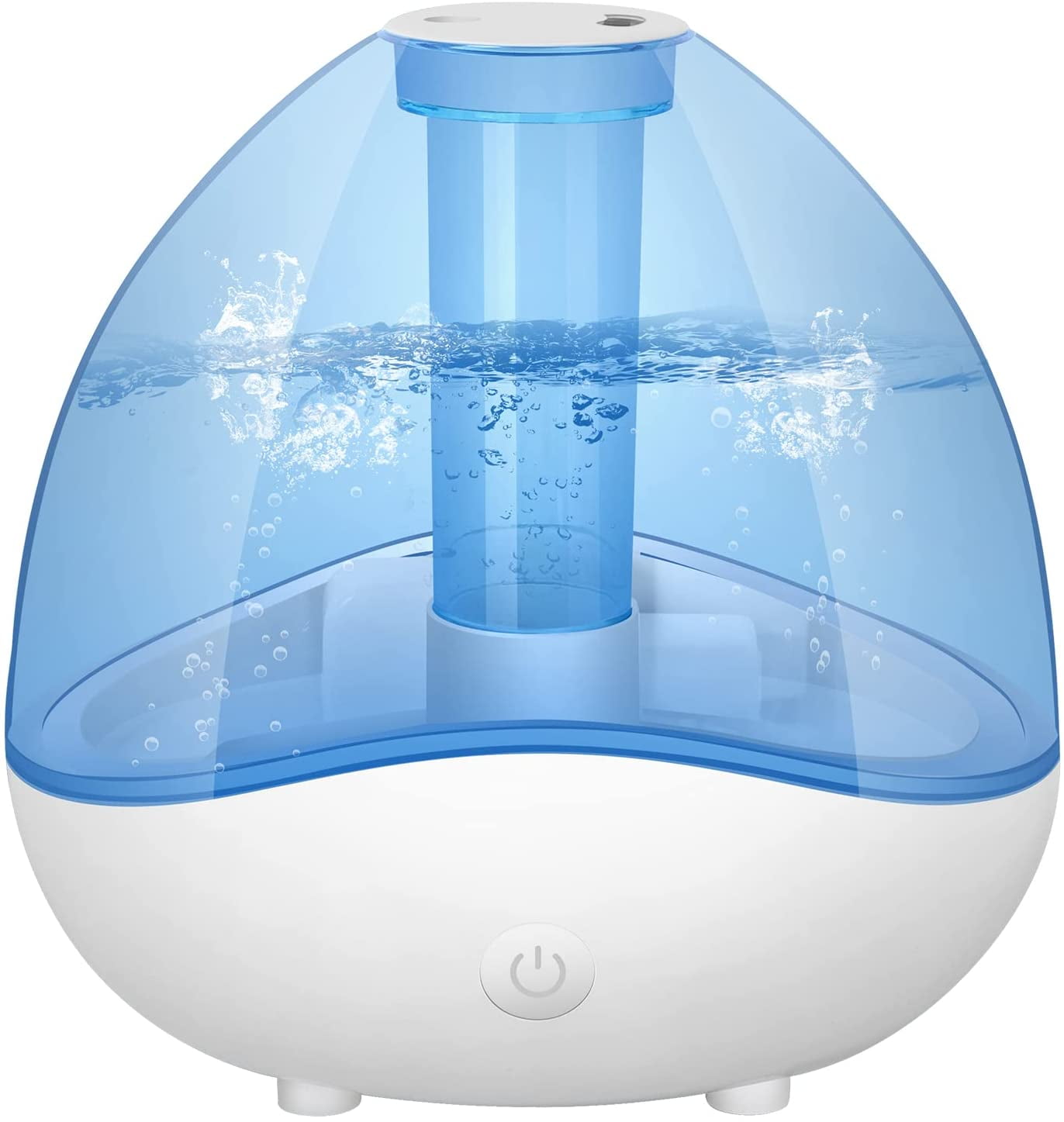 SKONYON Cool Mist Humidifier, Quiet Ultrasonic Humidifiers for Bedroom, Blue