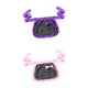 thumbnail image 1 of Corto de de Cintura en 1 Bolsillo W/bowknot Rosa Púrpura Sunnimix Delantales a medias para niña, 1 of 8