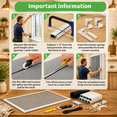 Small Window Frame Kit 2-Pack Preframed Window Screen Kit, 46'' x 46'', Metal Frame for DIY ...
