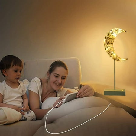 

light for books reading at night office desk accessories led light LED Decorative Lamp Small Table Lamp Modeling Lamp Diy Rattan Moon Night Light