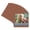 Football Texture, variant on Football Texture Picture Frame Mat for 26x26 Frames - Fits 21x21 Photos - 1 Mat